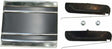 1969-1972 Chevrolet Trucks; Cab Lower Molding-Black-Right-69