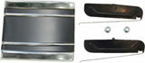 1969-1972 Chevrolet Trucks; Cab Lower Molding-Black-Right-69