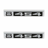 1969-1972 C/K Series Trucks; C/K Fender Badge Pair - 8/454 04-584