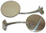 t Fits 1969-72 Blazer Outside Peep Mirror-Straight Arm-Chrome-4-Inch-Each OPM072S Brothers Trucks