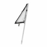 1969-72 Blazer Vent Window Assembly-Clear-Chrome- Right-Each VWA72RHCLEAR