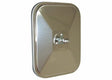 1969 Chevrolet Blazer; Mirror Head - Rectangle - Chrome OMH69SC