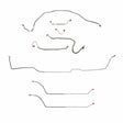 Complete Brake Line Kit for 1969 Chevy Malibu Hardtop w/ Manual Disc ABS disc brakes stainless steel