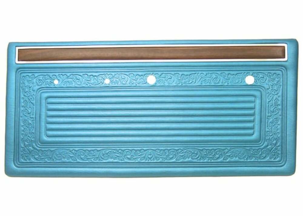 1970-1971 Chevrolet Blazer; Complete Door Panels FP27100BLACK