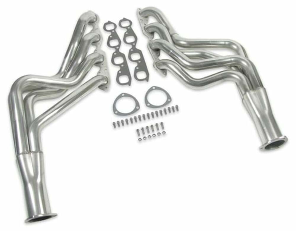 Hooker Competition Fits 1970-1972 Camaro, 396-502ci, Long Tube Headers - Stainless 2455-2HKR for 1970-1972 Chevy El Camino stainless steel long tube