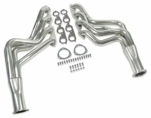 Hooker Competition Fits 1970-1972 Camaro, 396-502ci, Long Tube Headers - Stainless 2455-2HKR for 1970-1972 Chevy El Camino stainless steel long tube