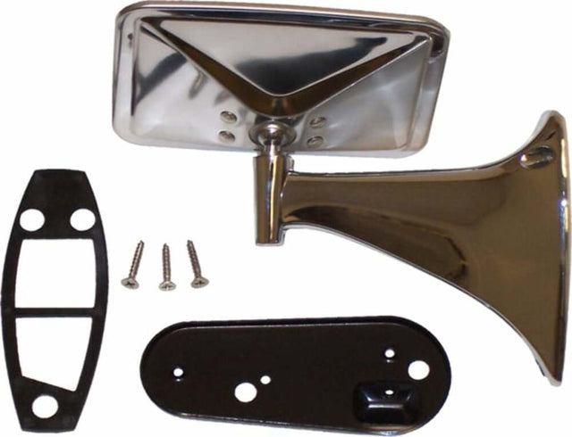 1970-1972 Chevrolet Blazer; Chrome Mirror - Rectangle - Lh OMA72LH