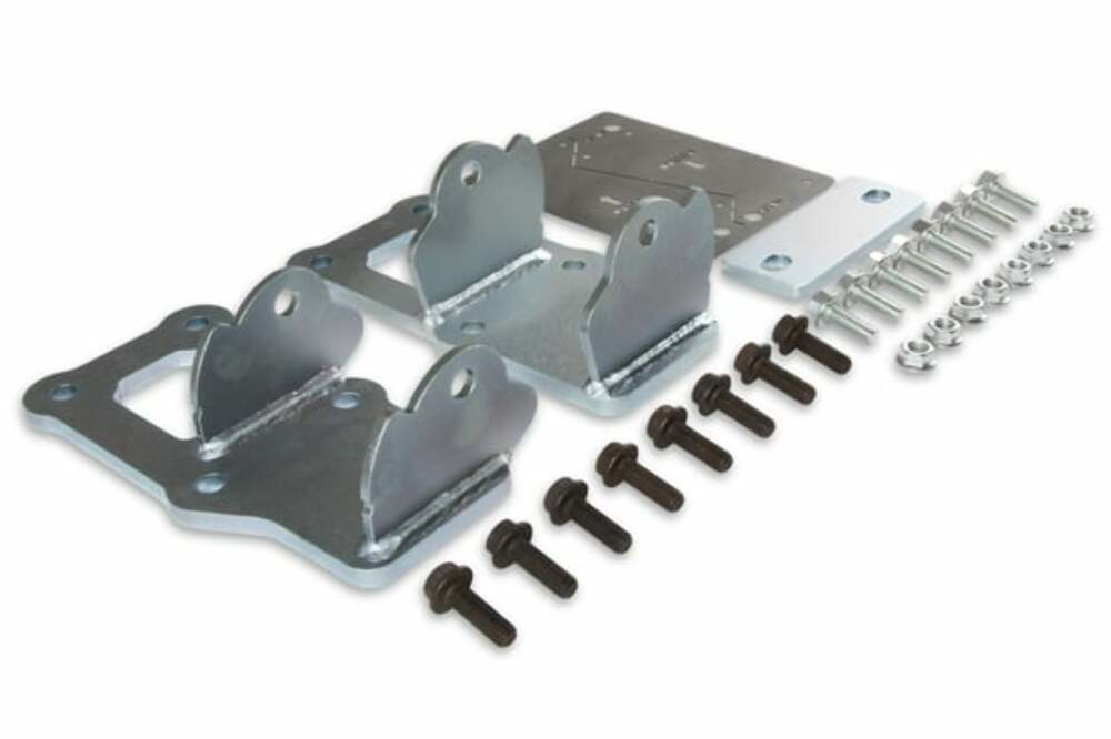t Fits 1970-1974 2nd-Gen GM F-body LS-Swap Engine Mounting Brackets 12512HKR Hooker BlackHeart