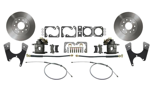 1970-1974 Camaro/Firebird 10/12 Disc Brake Conversion w/ Std Rotors DBK7074 Brakes MBM