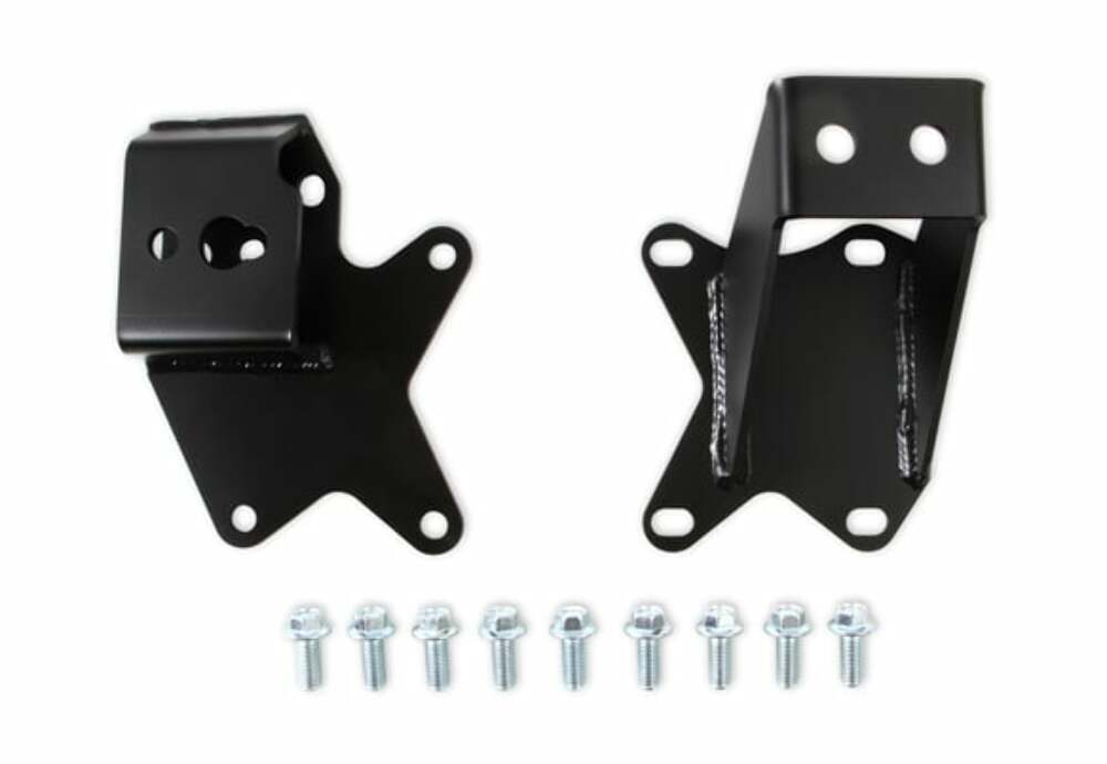 Hooker BlackHeart Fits 1970-1974 Dodge Challenger Gen III Hemi Engine Mounting Brackets for 1970-1974 Chevy Challenger BHS566