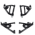 Fits 1970-1981 Camaro Tubular Control Arms for 1970-1981 Chevy Firebird steel black fits-1970-1981-camaro-tubular-control-arms-lcauca7081