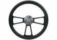 1970-73 Blazer Custom Steering Wheels-Black / Black-Bowtie STRF8BB170-73