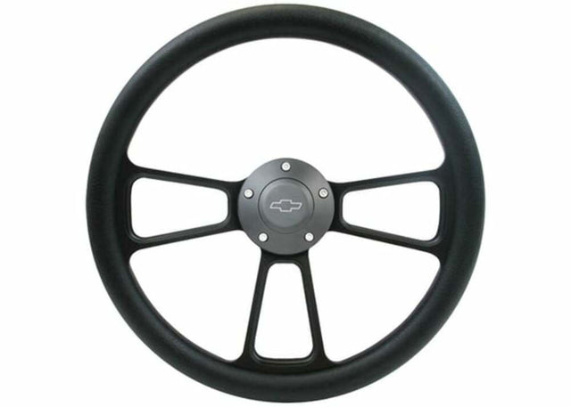 1970-73 Blazer Custom Steering Wheels-Black / Black-Bowtie STRF8BB170-73