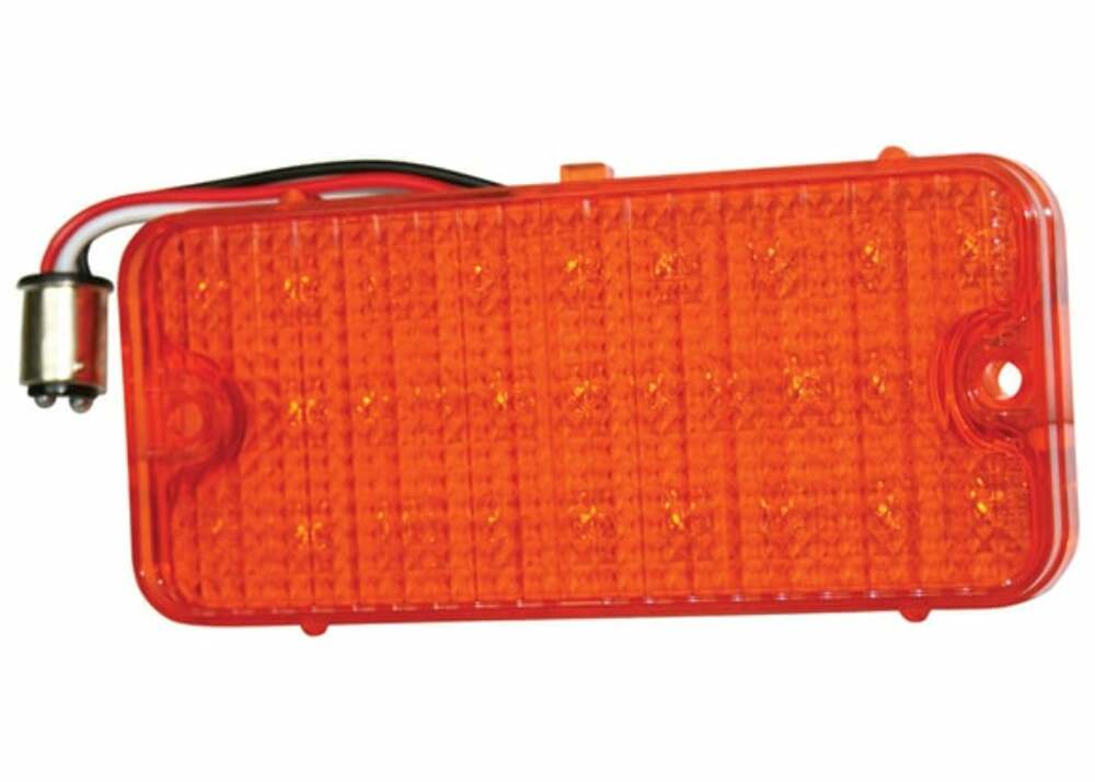 1971-1972 Chevrolet Blazer; Led Parklamp Assemblies - Amber PLLD72A