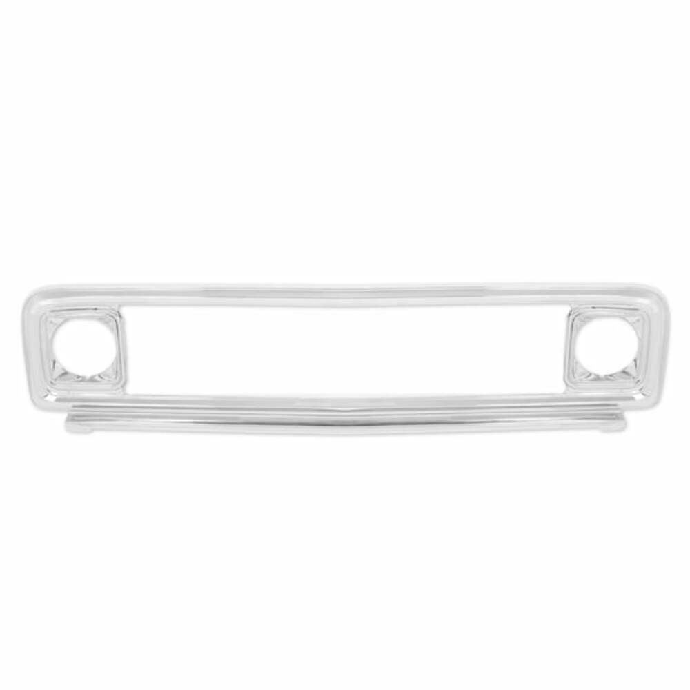 1971-1972 Chevrolet Blazer; Outer Grille - Reproduction - Chrome GRL72CM steel chrome