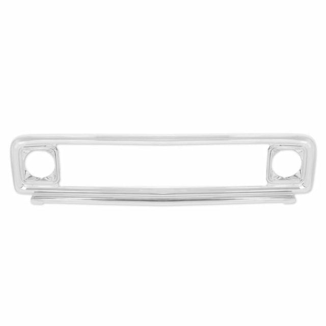 1971-1972 Chevrolet Blazer; Outer Grille - Reproduction - Chrome GRL72CM steel chrome