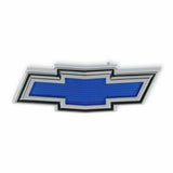 1971-1972 C/K Series Trucks; C/K Bowtie Grille Emblem - Blue 04-578 chrome