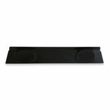 1971-1973 Ford Mustang Coupe package tray with 6x9 speaker pods factory style black ABS plastic D1ZZ-6546656-SP Scott Drake