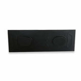 1971-1973 Ford Mustang Fastback package tray with 6x9 speaker pods factory style black ABS plastic D1ZZ-6346656-SP Scott Drake