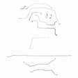 Complete Brake Line Kit for 1971-1972 Chevy C10 / GM C1500, , Power Brakes ABS 2WD short bed stainless steel