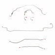 Complete Brake Line Kit for 1971-1973 Chevy Nova W/ Standard ; ABS drum brakes stainless steel