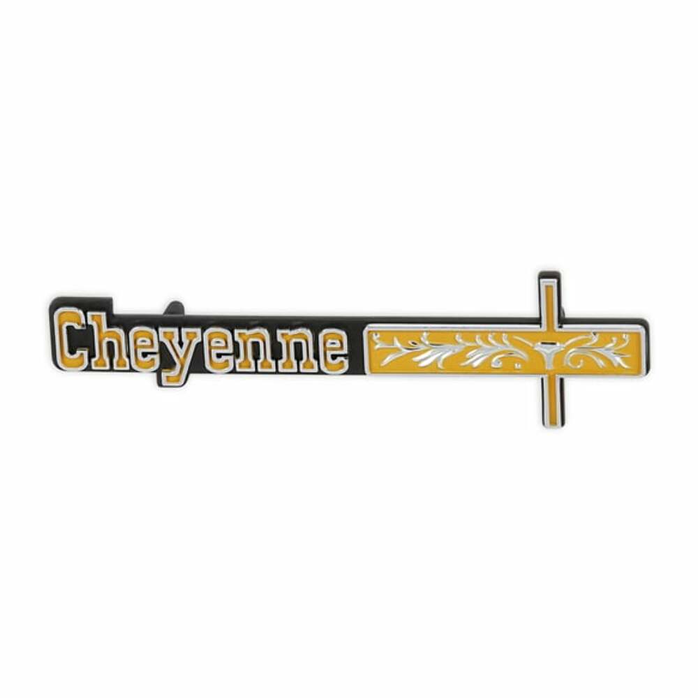 1973-1974 C/K Series Trucks; C/K Dash Emblem - Cheyenne 05-181
