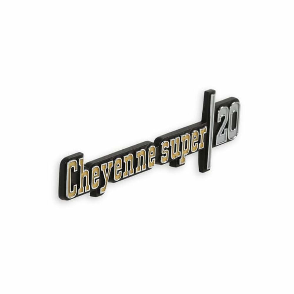 t Fits 1973-1976 C/K Series Pickup; C/K Fender Badge Pair-Cheyenne Super 20 04-542 Brothers Trucks