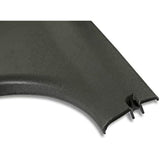 1973-1987 C/K Series Trucks; Rear Pillar Trim - Lh - Black-05-171