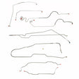 Complete Brake Line Kit for 1973-1980 Chevy C10 / GM C1500, , Power Brakes ABS 2WD short bed stainless steel