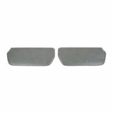 1973-87 C/K Series Trucks; C/K Foamback Sunvisor Pair-Vinyl-Charcoal 05-362 for 1973-1987