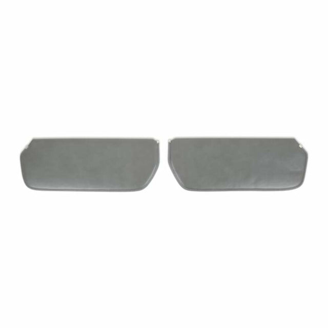 1973-87 C/K Series Trucks; C/K Foamback Sunvisor Pair-Vinyl-Charcoal 05-362 for 1973-1987
