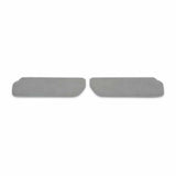 1973-87 C/K Series Trucks; C/K Foamback Sunvisor Pair-Vinyl-Charcoal 05-362 for 1973-1987
