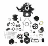 Hooker performance muffler black aluminum fits-1974-93-dodge-ramcharger-holley-mid-mount-complete-accessory-black-20-292bk