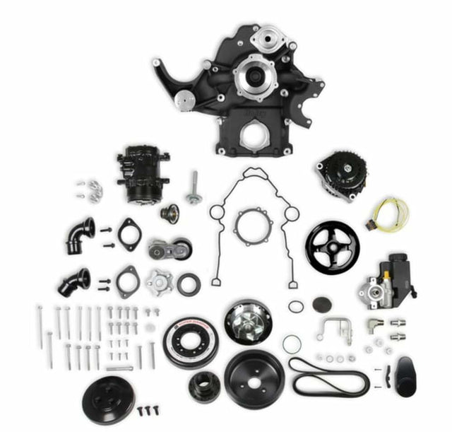 Hooker performance muffler black aluminum fits-1974-93-dodge-ramcharger-holley-mid-mount-complete-accessory-black-20-293bk