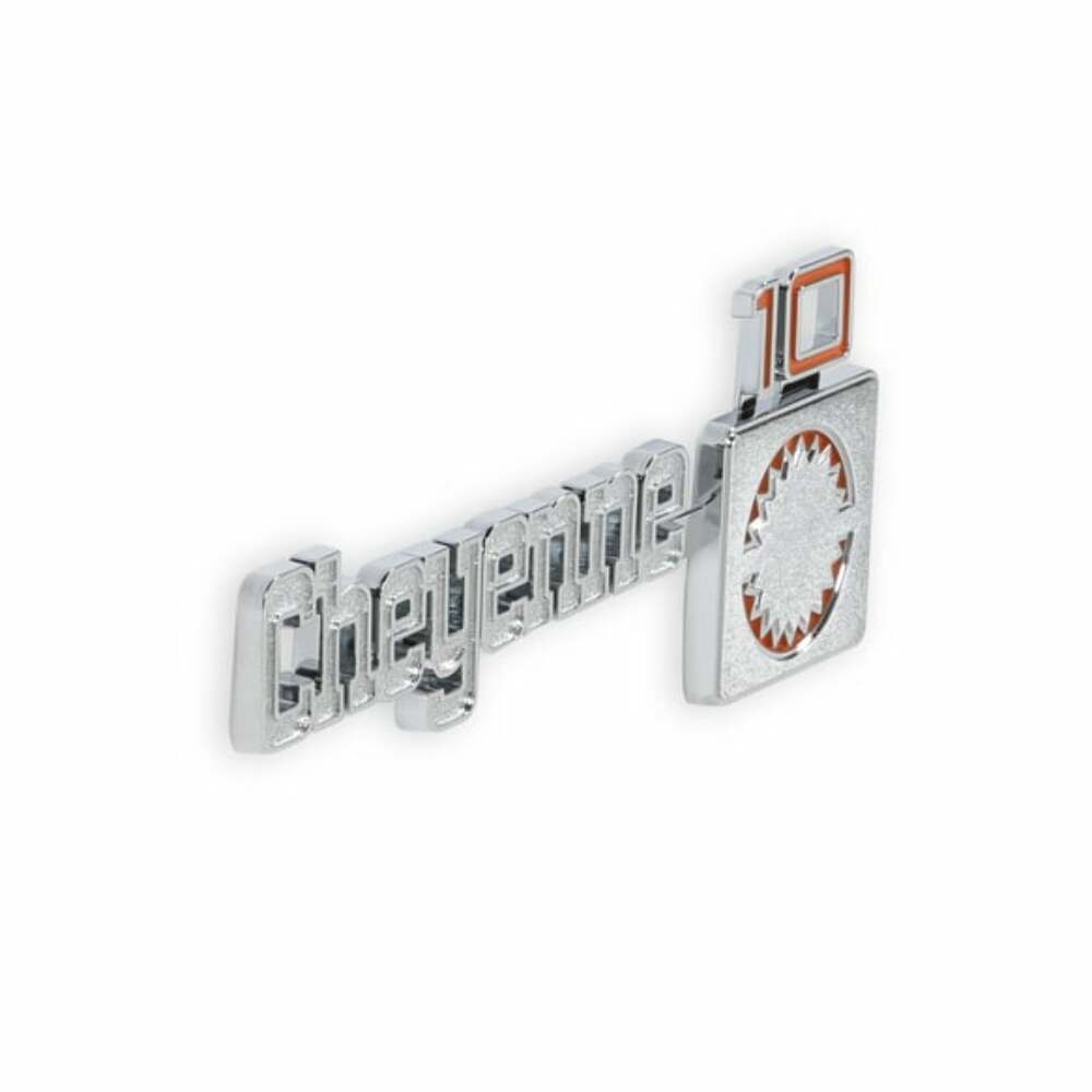 1975-1980 C/K Series Pickup; C/K Fender Badge Pair - Cheyenne 10 04-539
