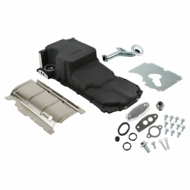 t Fits 1975-1986 Chevrolet C10 Holley Gm Gen-V Lt Swap Oil Pan 302-20BK Holley