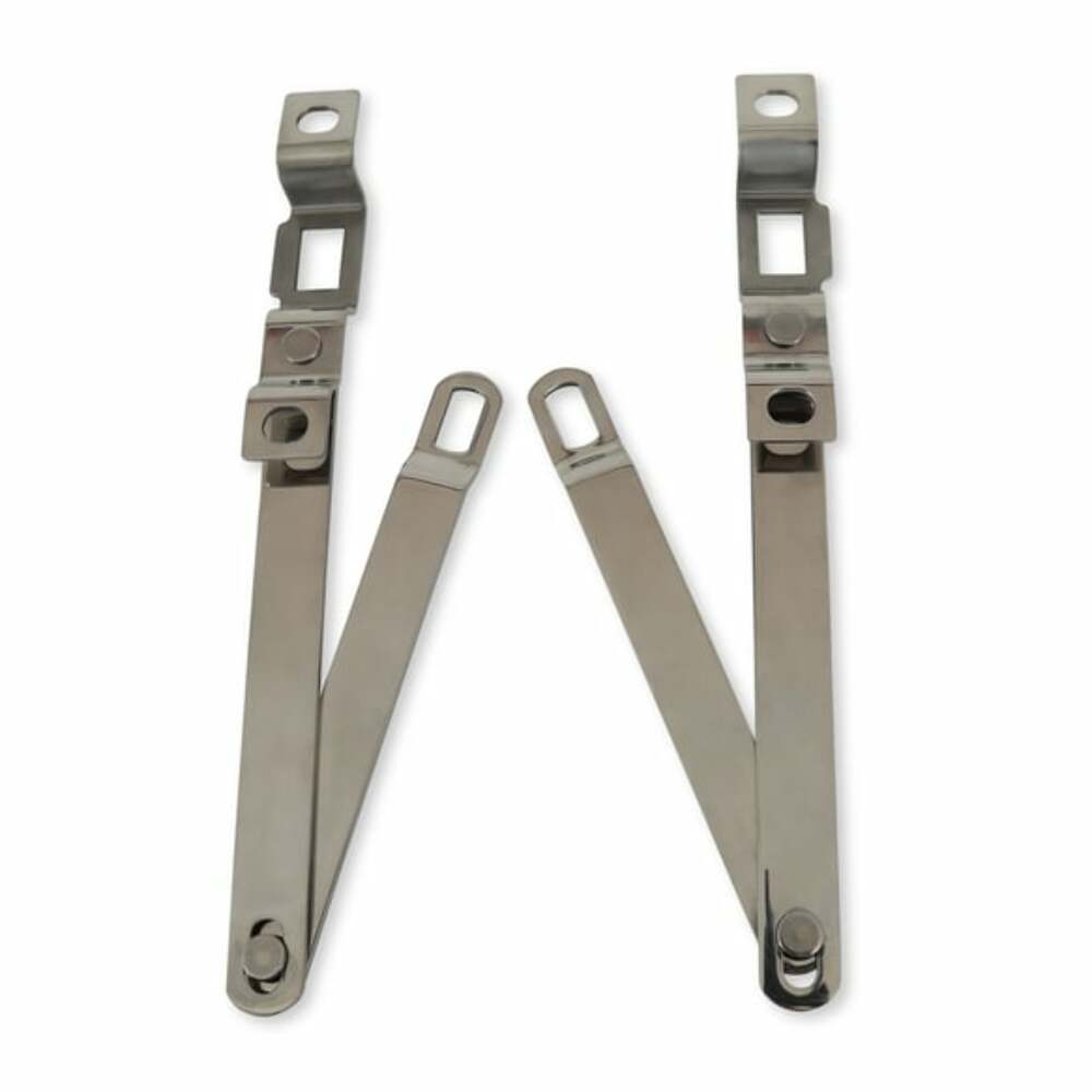 1976-87 Trucks Tailgate Link Set-Fleetside-Stainless Steel-Pair for 1976-1987 A6458-76
