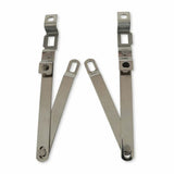 1976-87 Trucks Tailgate Link Set-Fleetside-Stainless Steel-Pair for 1976-1987 A6458-76