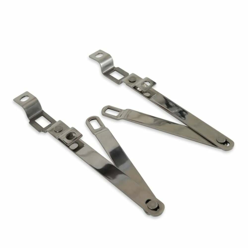1976-87 Trucks Tailgate Link Set-Fleetside-Stainless Steel-Pair for 1976-1987 A6458-76