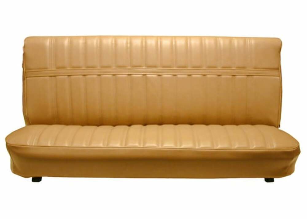 t Fits 1978-1980 Chevrolet C10 Front Bench Seat Cover-Madrid Vinyl UP80V01DKSADDLE Brothers Trucks