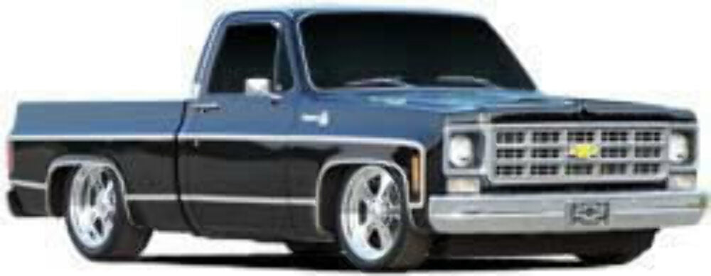t Fits 1978-1980 Chevrolet C10; Lower Front Bedside Molding - Shortbed MFBS94R Brothers Trucks