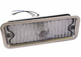 t Fits 1978-80 C10 Parking Lamp Assemblies-Clear-Deluxe With Trim PLA80DC-LH Brothers Trucks
