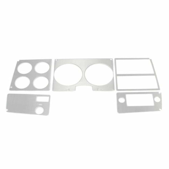 1978-80 Chevrolet C10; Instrument Bezel Trim-Brushed Aluminum INST7BZWITHAC