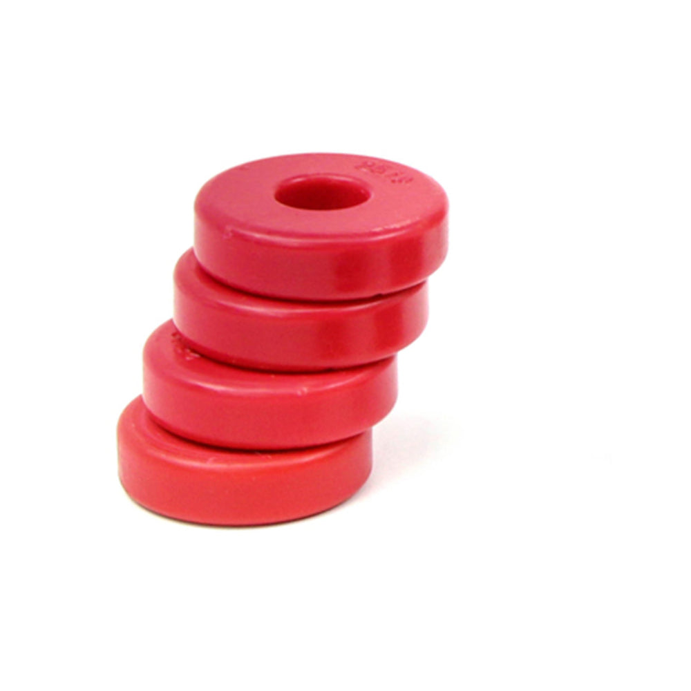 Fits 1979-04 Rear Lower Control Arm Replacement Bushings Polyurethane (Red)-2549