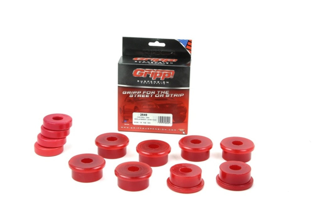 Fits 1979-04 Rear Lower Control Arm Replacement Bushings Polyurethane (Red)-2549
