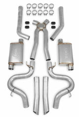 Hooker BlackHeart Fits 1979-1988 Chevrolet Monte Carlo; LS Swap Exhaust System - 70501363-RHKR for 1979-1988 Chevy black stainless steel