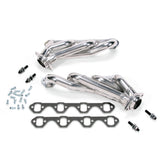 t Fits 1979-1993 Mustang 351 Swap 1-5/8 Shorty Headers-Silver-15110 BBK Performance