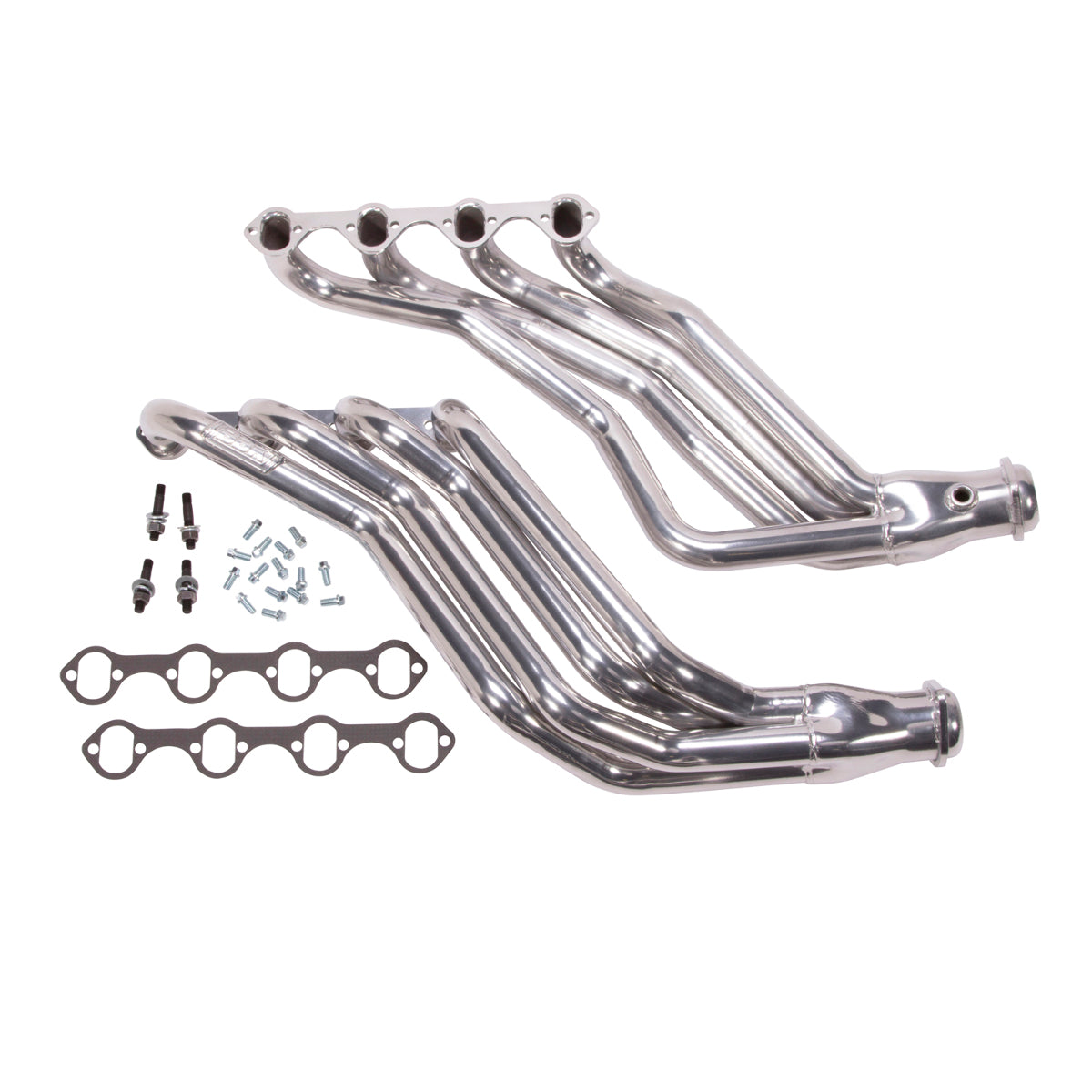 Fits 1979-1993 Mustang 5.0 1-3/4 Long Tube Headers (-Silver Finish)-15940 for 1979-1993 Ford Mustang polished