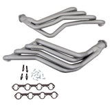 Fits 1979-1993 Mustang 5.0 1-3/4 Long Tube Headers (Titanium Ceramic)-1594 for 1979-1993 Ford Mustang chrome