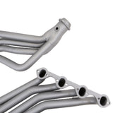 Fits 1979-1993 Mustang 5.0 1-3/4 Long Tube Headers (Titanium Ceramic)-1594 for 1979-1993 Ford Mustang chrome